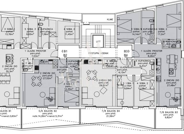 Wohnung zum Kauf 320.000 € 3 Zimmer 1. Geschoss Primosten 22202