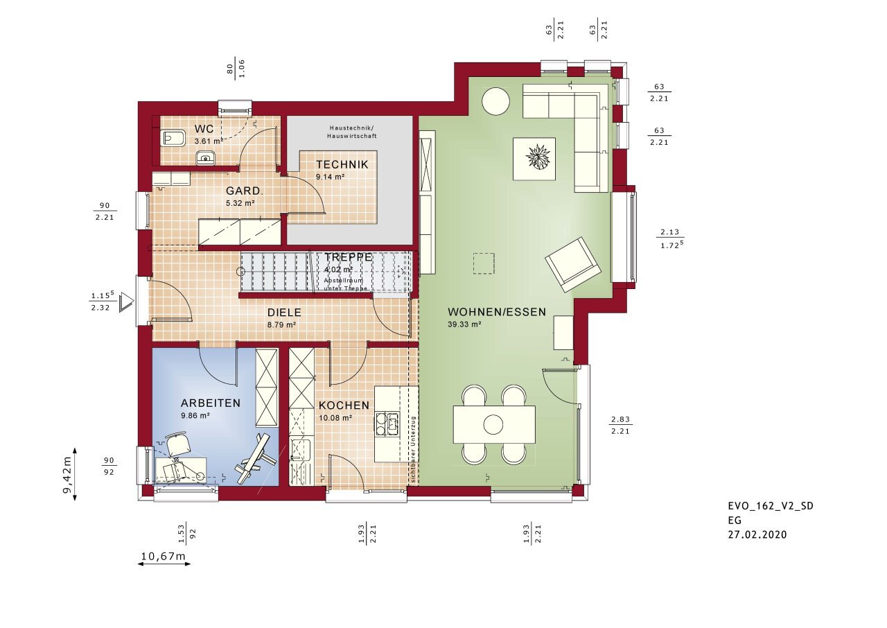 Einfamilienhaus zum Kauf 631.329 € 6 Zimmer 172 m²<br/>Wohnfläche 340 m²<br/>Grundstück Wiedenbrück Rheda-Wiedenbrück 33378