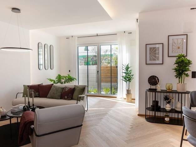 Terrassenwohnung zum Kauf - Neubau provisionsfrei 789.950 € 3 Zimmer 87 m² EG Großreuther Straße 165 Großreuth h d Veste Nürnberg 90425