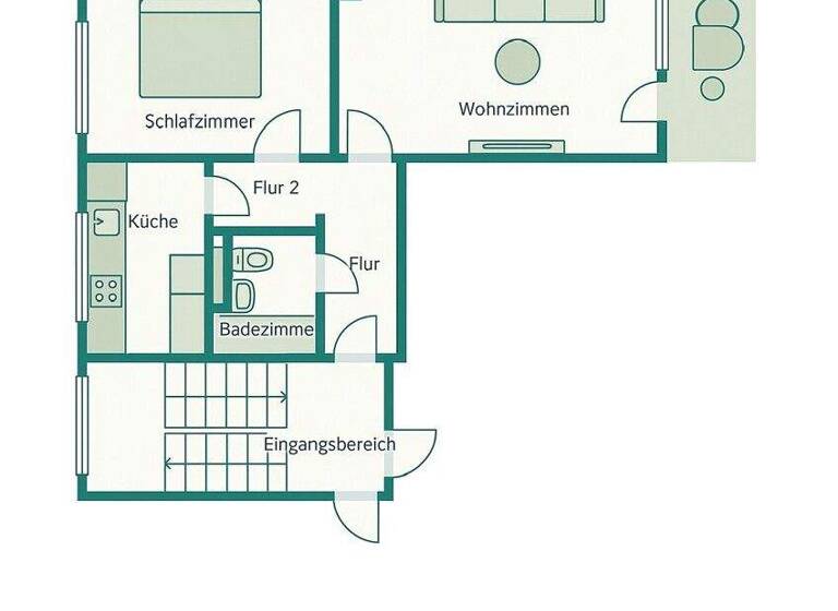 Wohnung zum Kauf 160.000 € 2 Zimmer 50 m² 3. Geschoss Plänterwald Berlin-Treptow 12437