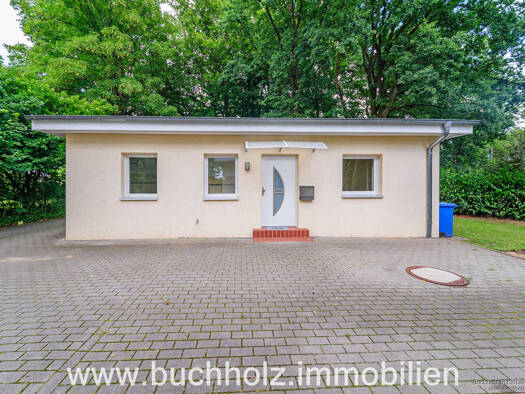 Bungalow zur Miete 1.300 € 3 Zimmer 95 m² 500 m² Grundstück Trelde Buchholz in der Nordheide 21244
