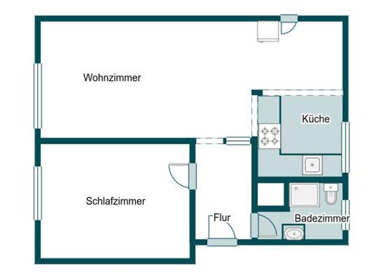 Wohnung zum Kauf 159.000 € 2 Zimmer 60,2 m² 2. Geschoss Oppau Ludwigshafen am Rhein 67069