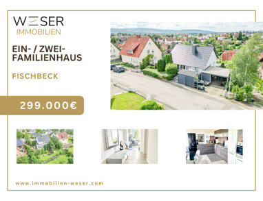 Einfamilienhaus zum Kauf 299.000 € 7 Zimmer 147 m² 1.093 m² Grundstück Fischbeck Hessisch Oldendorf / Fischbeck (Weser) 31840