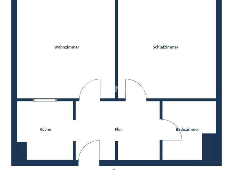 Wohnung zum Kauf 415.000 € 2 Zimmer 46,2 m² 13. Geschoss Möhringen Stuttgart 70567