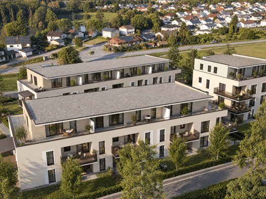 Wohnung zum Kauf - Neubau provisionsfrei 333.926 € 2 Zimmer 64,8 m² Geschoss 1/2 frei ab 01.11.2027 Winhöring Winhöring 84543