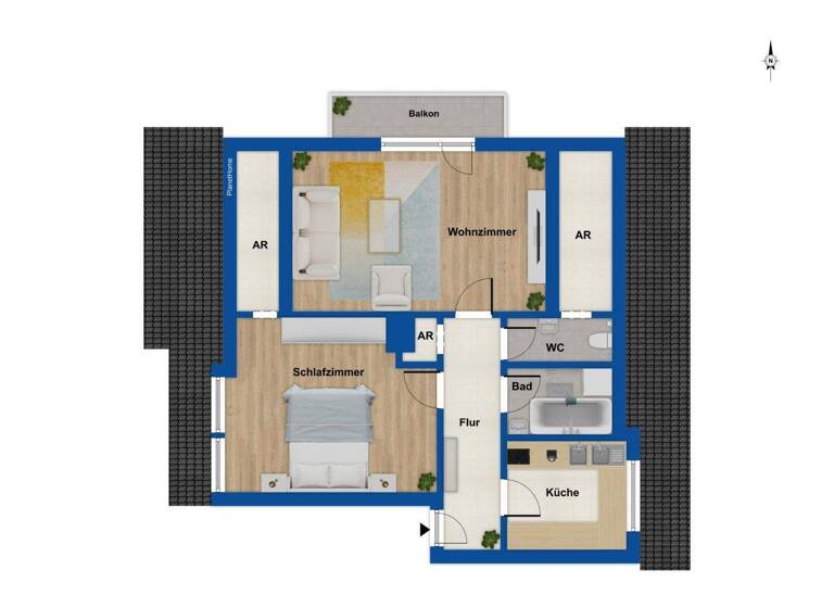 Wohnung zum Kauf 175.000 € 2 Zimmer 57,5 m² Schorndorf 73614