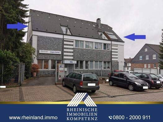 Bürofläche zur Miete provisionsfrei 5 € 4 Zimmer 120 m² Bürofläche Gräfrath Solingen 42653