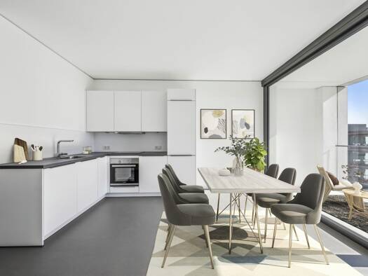 Wohnung zur Miete - Erstbezug 2.160 € 3 Zimmer 86 m² 6. Geschoss George-Stephenson-Straße 10 Moabit Berlin 10557