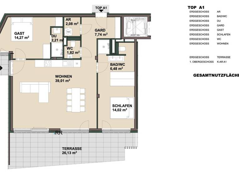 Wohnung zum Kauf - Erstbezug 894.000 € 3 Zimmer 87,6 m² EG Millstatt 9872