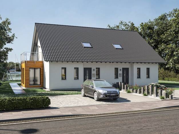 Doppelhaushälfte zum Kauf 384.169 € 4 Zimmer 139 m² 400 m² Grundstück Gosheim 78559