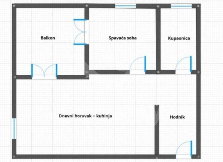 Studio zum Kauf 220.000 € 1 Zimmer 50 m² 1. Geschoss Kastanjer - Gregovica