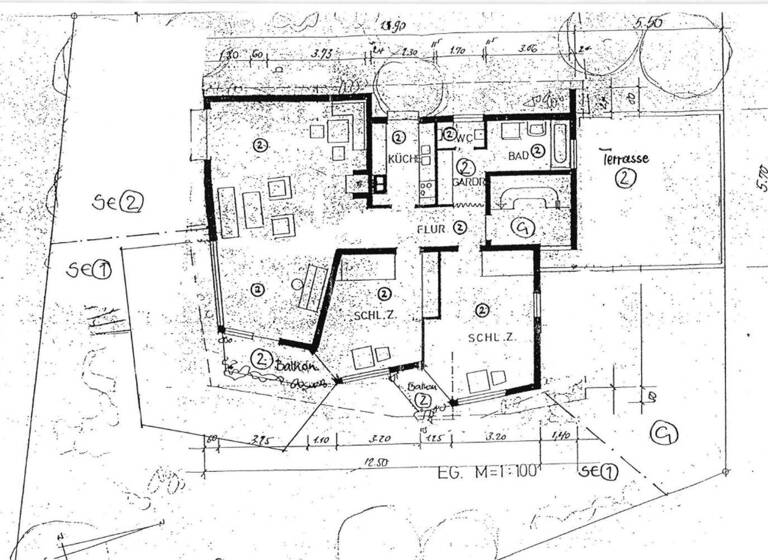 Wohnung zum Kauf 359.000 € 3 Zimmer 100,2 m² EG frei ab sofort Eckwälden Bad Boll 73087