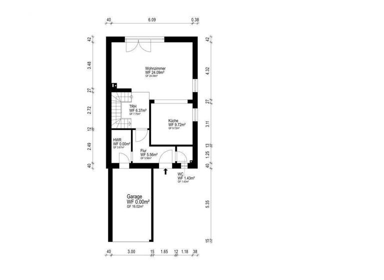 Doppelhaushälfte zum Kauf 368.000 € 4 Zimmer 97 m² 300 m² Grundstück frei ab 01.08.2026 Herrnburg Lüdersdorf-Herrnburg 23923