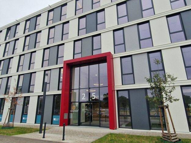 Bürogebäude zur Miete - Erstbezug provisionsfrei 250 m² Bürofläche Wagner-Regeny-Str. 25 Adlershof Berlin 12489