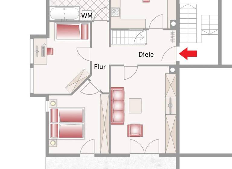 Wohnung zur Miete 1.320 € 3 Zimmer 83 m² Bad Aibling 83043