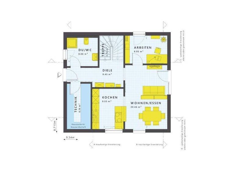 Einfamilienhaus zum Kauf provisionsfrei 637.484 € 5 Zimmer 136 m² 330 m² Grundstück Schönenberg Ötisheim 75443