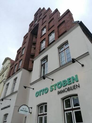 Wohnung zur Miete 1.295 € 2 Zimmer 65,4 m² 2. Geschoss frei ab sofort Innenstadt Lübeck 23552