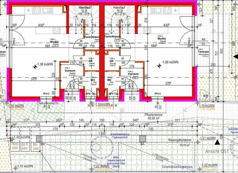 Doppelhaushälfte zum Kauf - Erstbezug 599.000 € 5,5 Zimmer 127,7 m² Wiethestraße Wien 1220