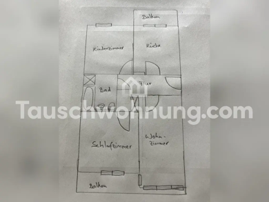 Wohnung zur Miete Tauschwohnung 670 € 3 Zimmer 77 m² 1. Geschoss Kirchheimer Flur Heidelberg 69124