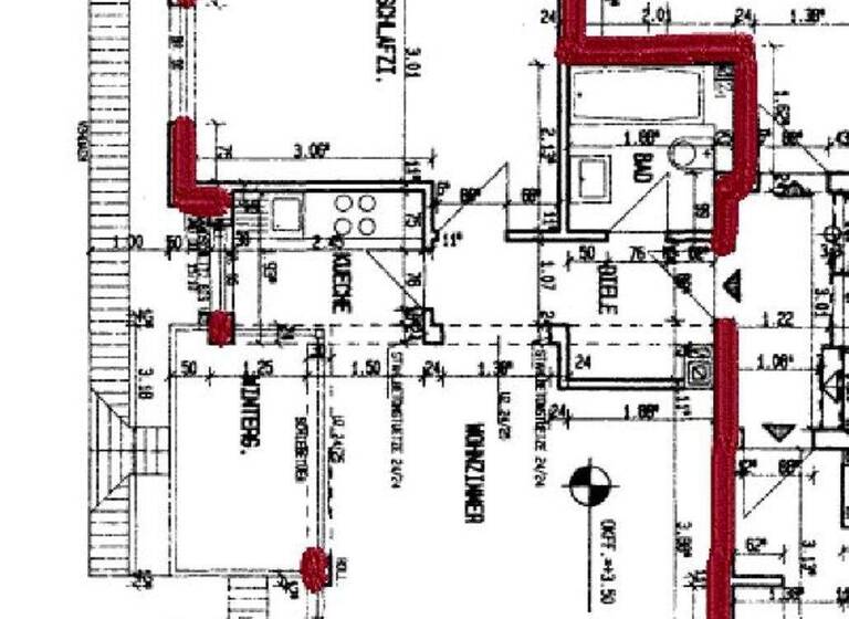 Wohnung zur Miete 760 € 2 Zimmer 55 m² 2. Geschoss Frankfurter Str. 214 Wahn Köln 51147