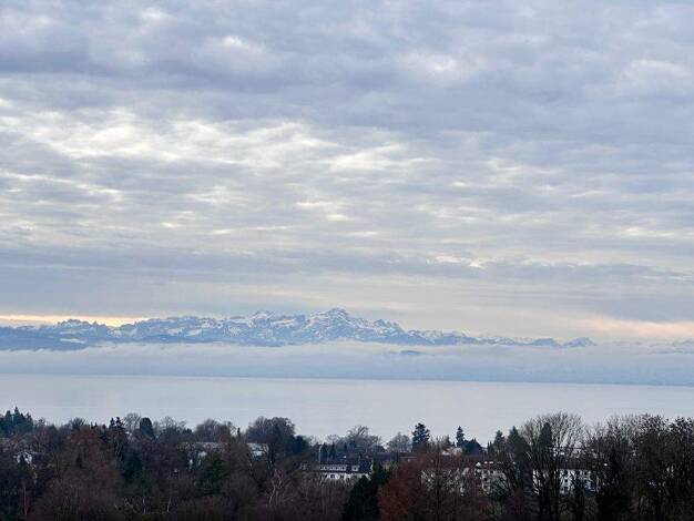 Wohnung zur Miete 1.420 € 4,5 Zimmer 106 m² 12. Geschoss frei ab sofort Friedrichshafen 88045