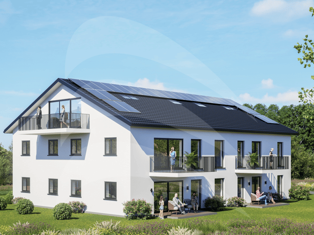 Wohnung zum Kauf - Erstbezug provisionsfrei 349.800 € 3 Zimmer 71,9 m² EG Holunderring 34 Sulzbach Donaustauf 93093