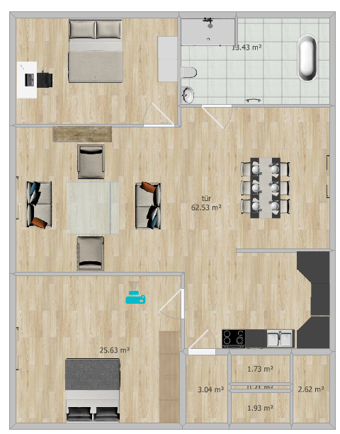 Wohnung zum Kauf provisionsfrei 165.000 € 3 Zimmer 80 m²<br/>Wohnfläche Zentralpunkt Nordrhein-Westfalen - Remscheid 42855