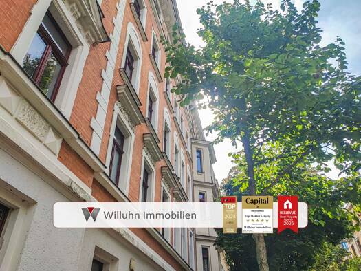 Wohnung zum Kauf 128.900 € 2 Zimmer 51 m² 2. Geschoss Volkmarsdorf Leipzig 04315