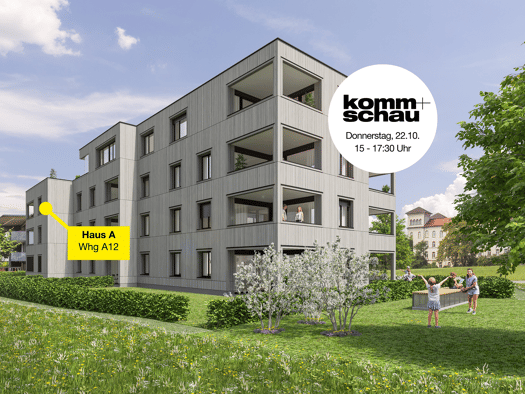 Wohnung zum Kauf - Erstbezug 551.000 € 3 Zimmer 67,7 m² 2. Geschoss Pappelweg Lochau 6911
