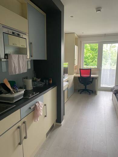 Wohnung zur Miete 1.050 € 1 Zimmer 20 m² Garching Garching bei München 85748