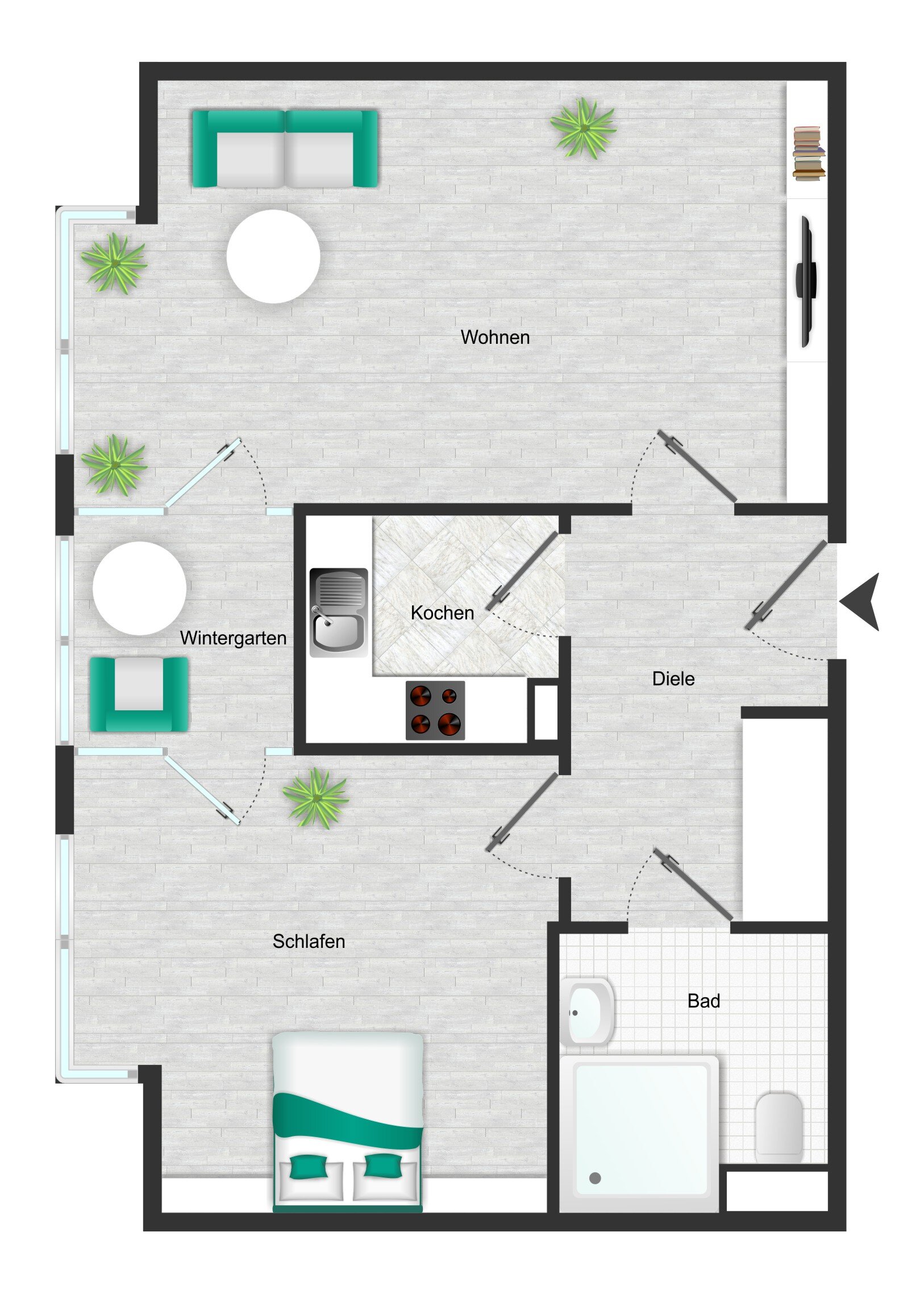 Wohnanlage zum Kauf als Kapitalanlage geeignet 144.000 € 52,4 m²<br/>Fläche Reudnitz-Thonberg Leipzig 04317