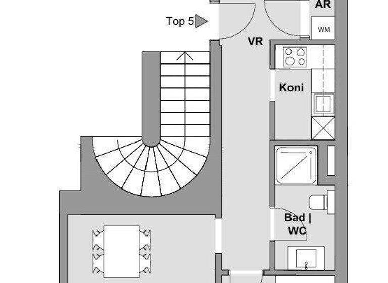 Terrassenwohnung zum Kauf - Erstbezug 410.000 € 2 Zimmer 2. Geschoss Wien 1180