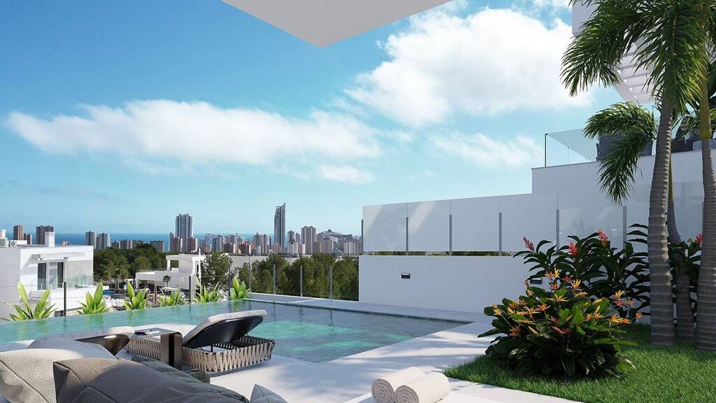 Villa zum Kauf - Erstbezug provisionsfrei 1.200.000 € 4 Zimmer 175 m² 455 m² Grundstück Finestrat 03509