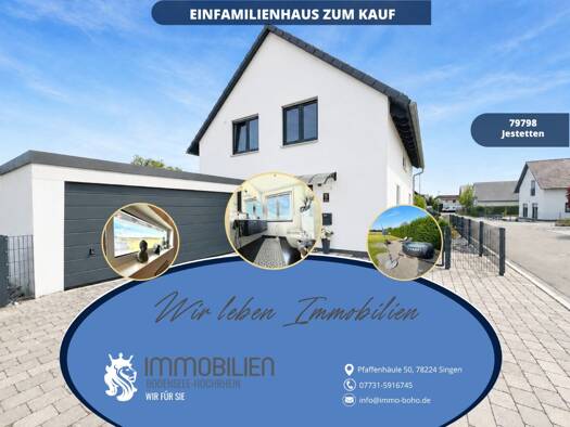 Einfamilienhaus zum Kauf 777.777 € 5 Zimmer 134 m² 838 m² Grundstück Altenburg Jestetten 79798
