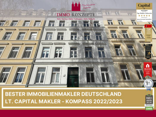 Wohnung zum Kauf 90.000 € 2 Zimmer 38 m² EG Werdervorstadt Schwerin 19055