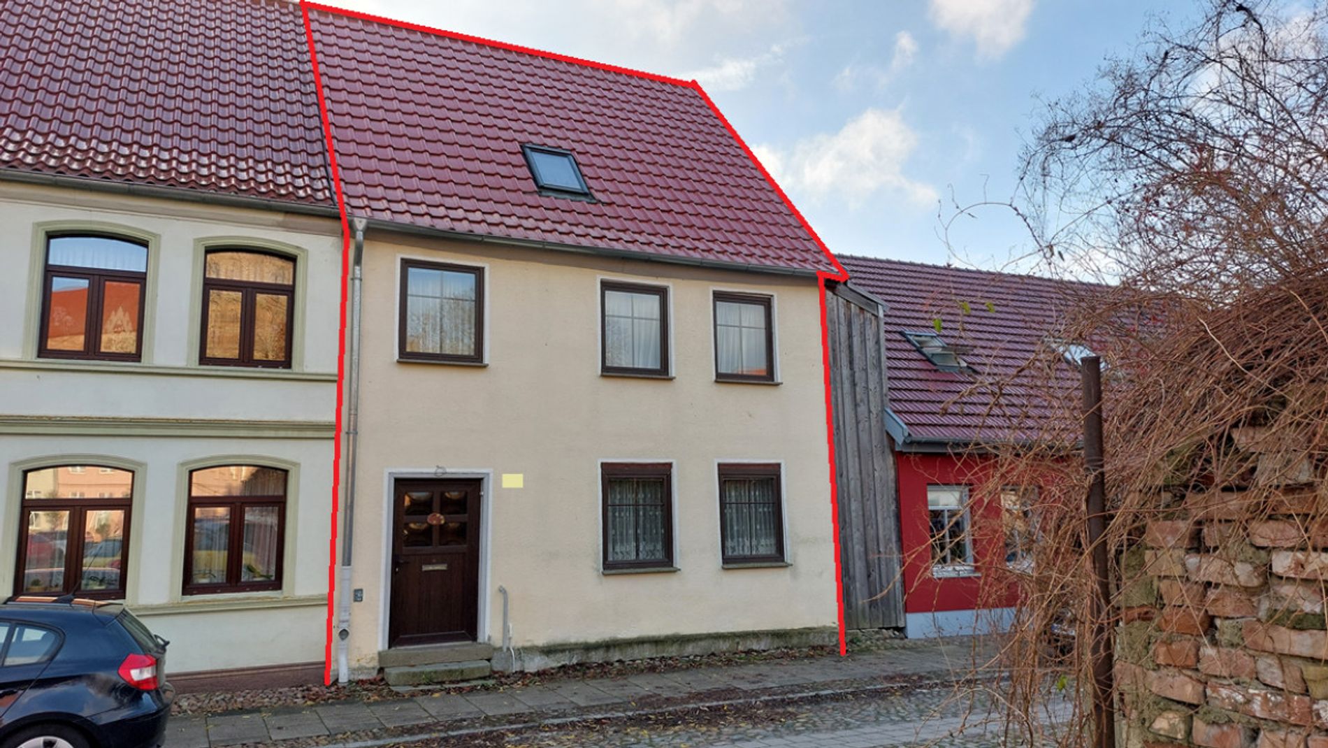 Reihenendhaus zum Kauf 89.000 € 4 Zimmer 102 m²<br/>Wohnfläche 218 m²<br/>Grundstück Tribsees Tribsees 18465