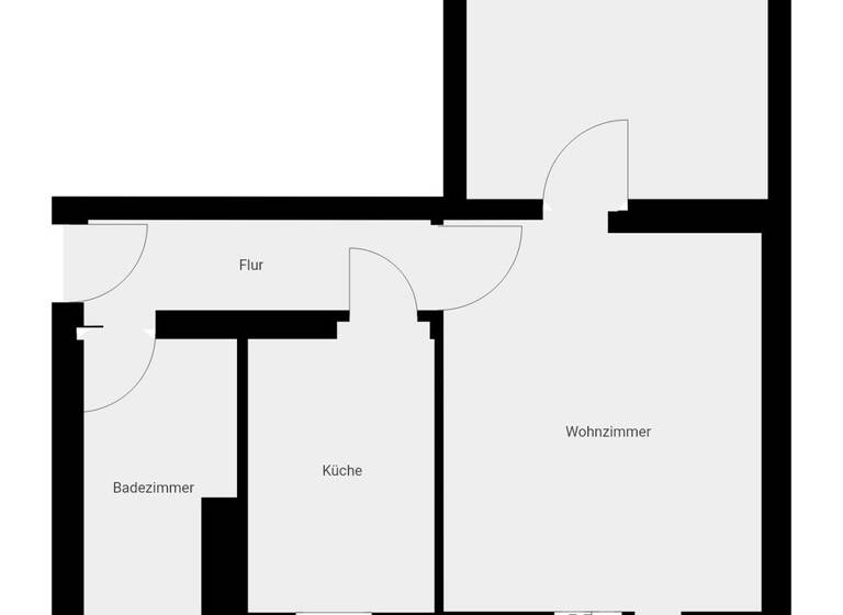 Wohnung zur Miete 504 € 2 Zimmer 52 m² 2. Geschoss frei ab sofort Am Bahnhof 2 Vieselbach Erfurt 99098