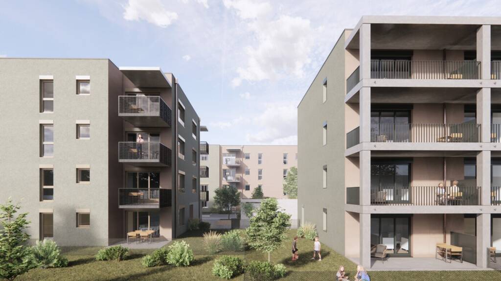 Wohnung zum Kauf - Erstbezug 202.133 € 2 Zimmer 61,3 m² 2. Geschoss Elisabeth Bollenberger - Gasse Wiener Neustadt 2700