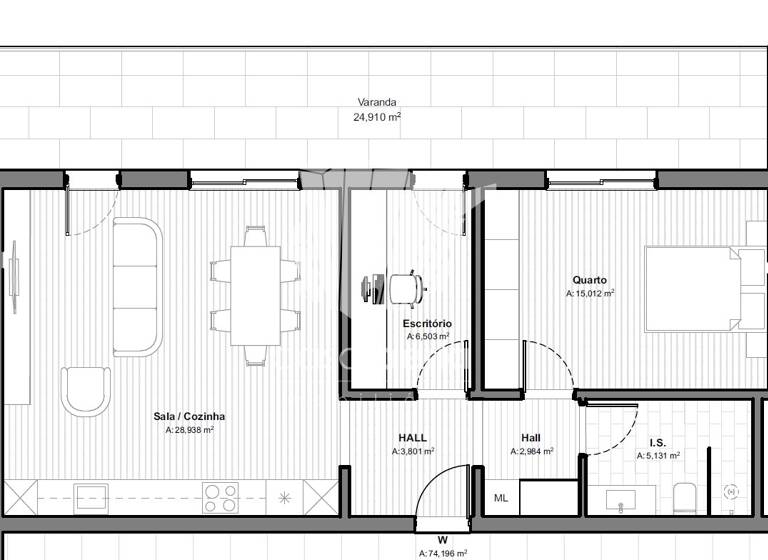 Wohnung zum Kauf 413.000 € 73 m² Armação De Pêra 8365