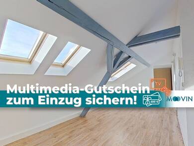 Wohnung zur Miete 293 € 3 Zimmer 58,6 m² Dachgeschoss, 2. Geschoss frei ab 01.08.2025 Schmidstraße 22 Groß Schierstedt Aschersleben 06449