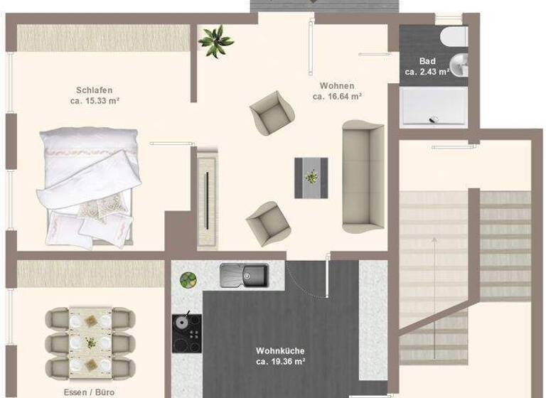 Wohnung zum Kauf 120.000 € 3 Zimmer 68,3 m² Altenwald Sulzbach/Saar / Altenwald (Saar) 66280