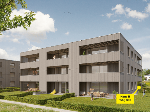 Wohnung zum Kauf - Erstbezug 518.000 € 3 Zimmer 64,1 m² Weidenweg Dornbirn 6850