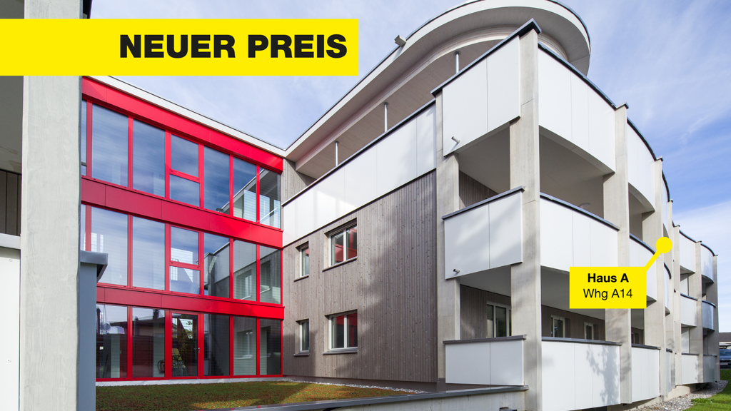 Wohnung zum Kauf - Erstbezug 320.000 € 2 Zimmer 50,7 m² 1. Geschoss Dorfstraße Fußach 6972