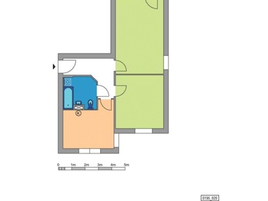Wohnung zur Miete 364 € 2 Zimmer 61,2 m² 2. Geschoss Lohkamp 13 Godshorn Langenhagen 30855