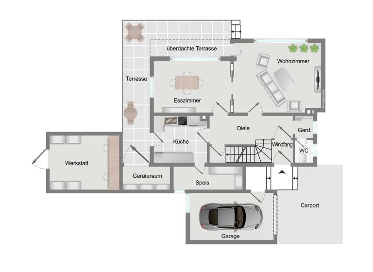Einfamilienhaus zum Kauf 999.950 € 4 Zimmer 155 m² 1.312 m² Grundstück Schwabmünchen 86830