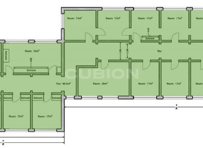 Bürofläche zur Miete provisionsfrei 8 € 4.848 m²<br/>Bürofläche ab 808 m²<br/>Teilbarkeit Baldusstr. 13 Obermeiderich Duisburg 47138