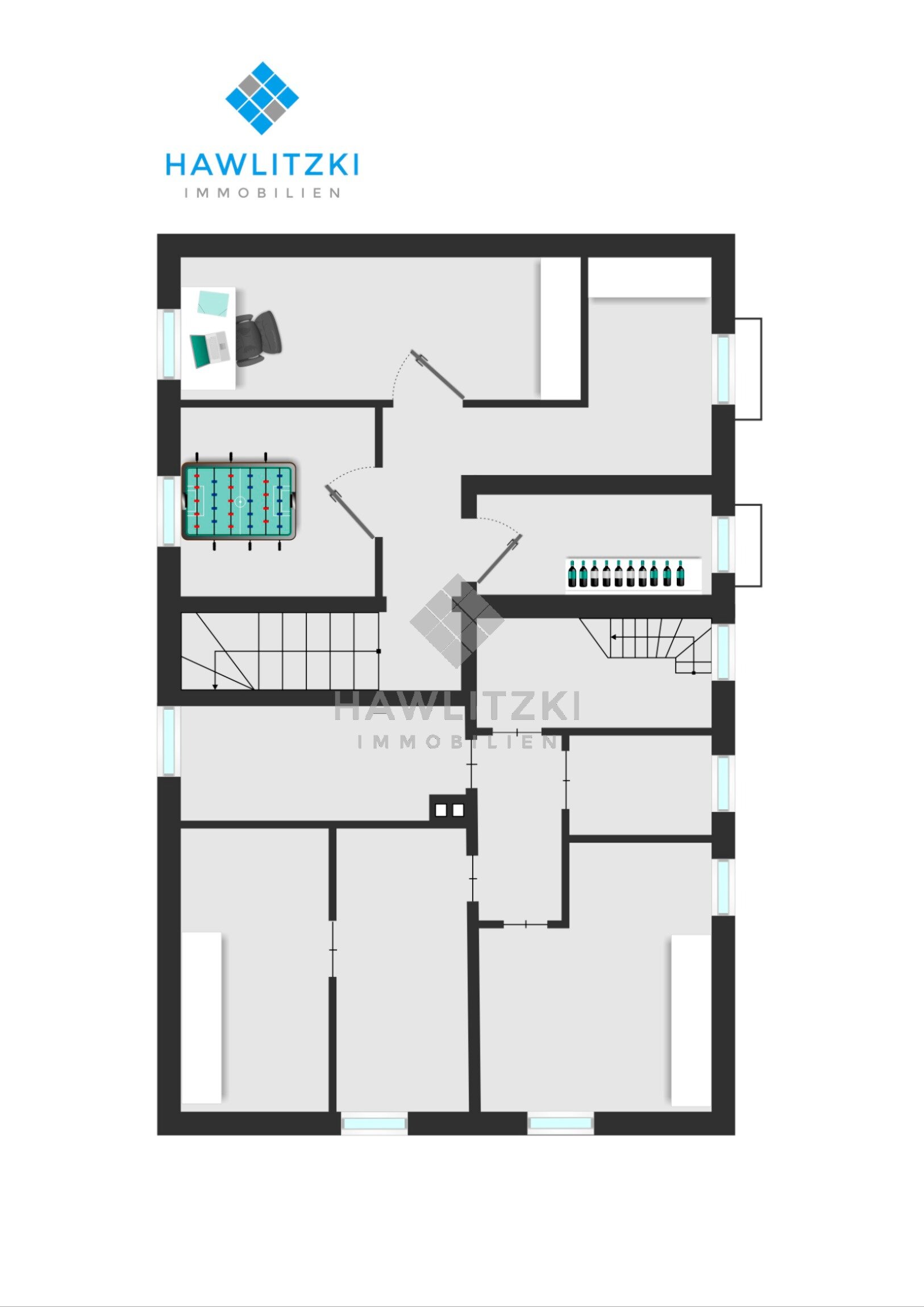 Mehrfamilienhaus zum Kauf 589.000 € 6 Zimmer 192 m²<br/>Wohnfläche 550 m²<br/>Grundstück Forchheim Rheinstetten 76287