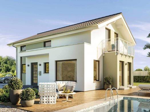 Einfamilienhaus zum Kauf - Erstbezug 505.500 € 5 Zimmer 128,7 m² 450 m² Grundstück Wildbader Straße 50/1 Rötenbach Bad Teinach- Zavelstein 75385