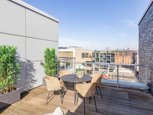 Penthouse zum Kauf 1.490.000 € 2 Zimmer 115 m² 7. Geschoss HafenCity Hamburg 20457