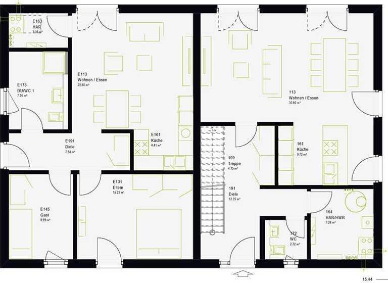 Haus zum Kauf provisionsfrei 613.159 € 8 Zimmer 264 m² 627 m² Grundstück Zimmern Zimmern ob Rottweil 78658